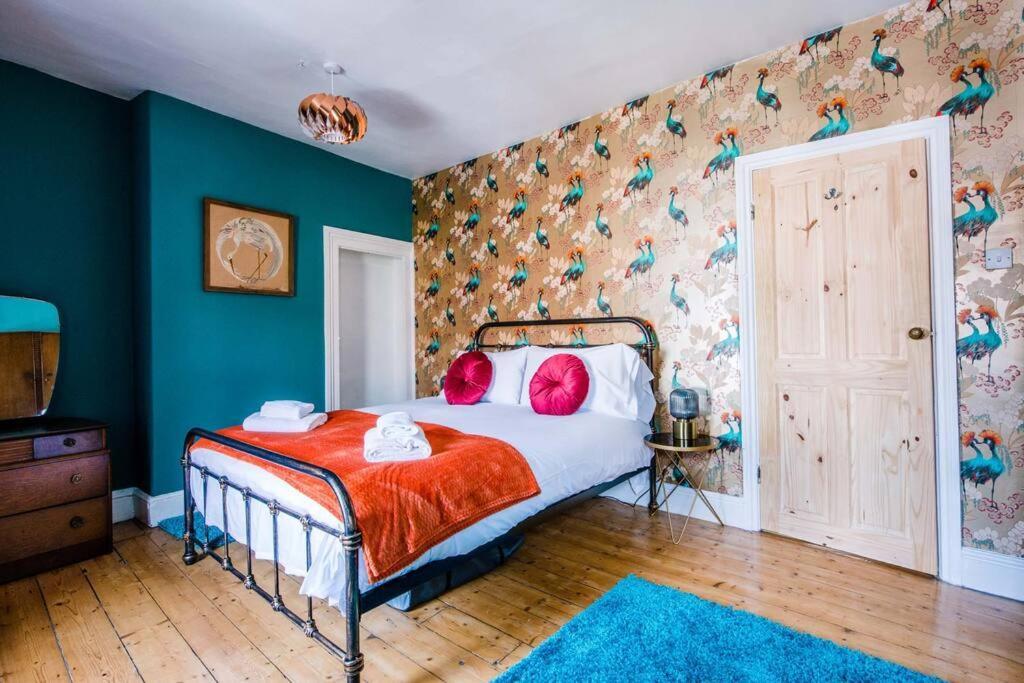 Gorgeous Victorian House Sleeps 6 In Cardiff Villa Esterno foto